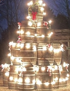 Barrel Tree Lighting