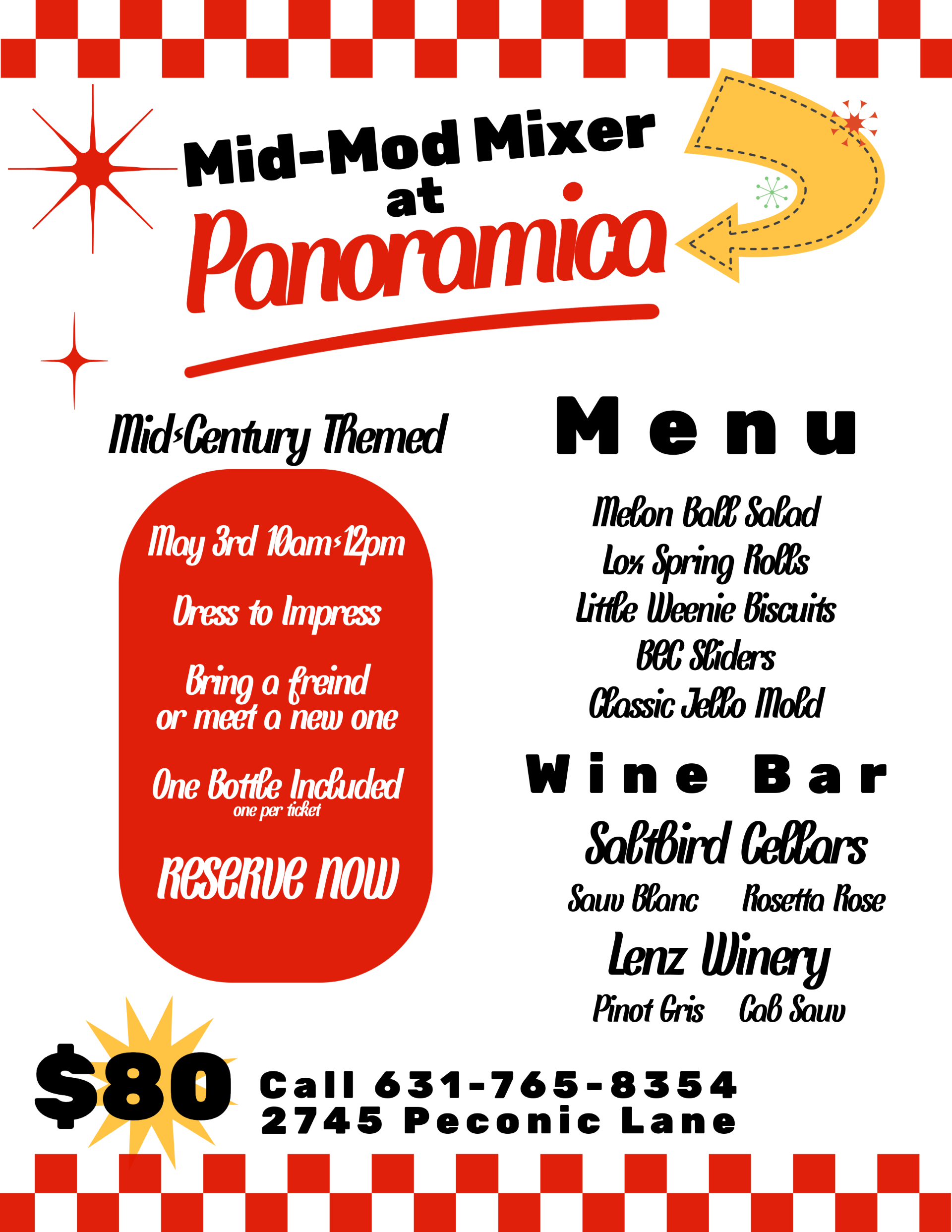 Blanc & Franc Brunch Series - Panoramica