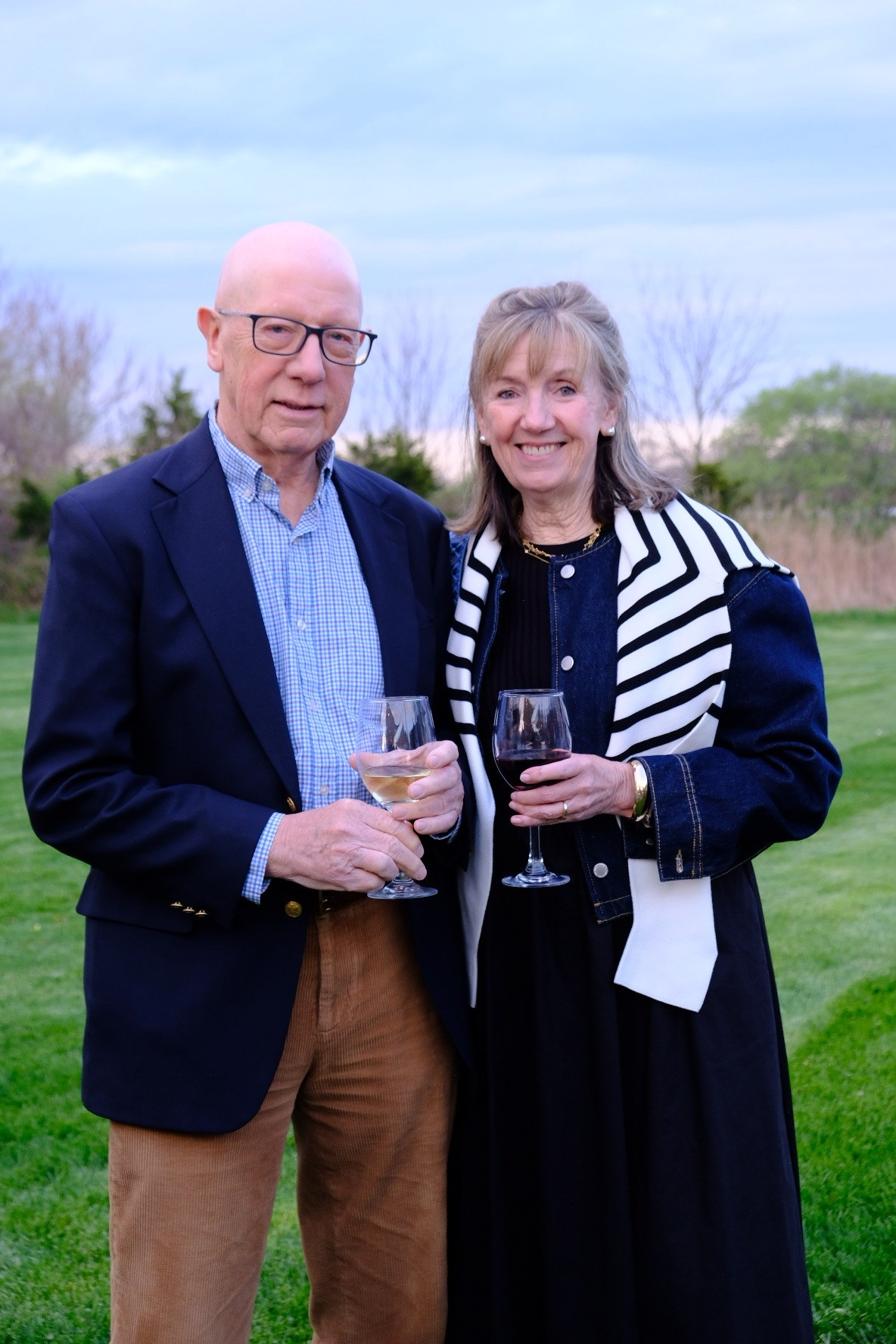 Portrait of Peter and Deborah Caroll